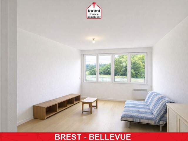 FINISTERE - Brest (29200) - A VENDRE - APPARTEMENT - T3 - LUMINEUX - DALLE BETON - ASCENSEUR - PLACE DE PARKING SOUTERRAIN PRIVEE ET SECURISEE - BIEN SITUE - BELLE EXPOSITION — photo du bien
