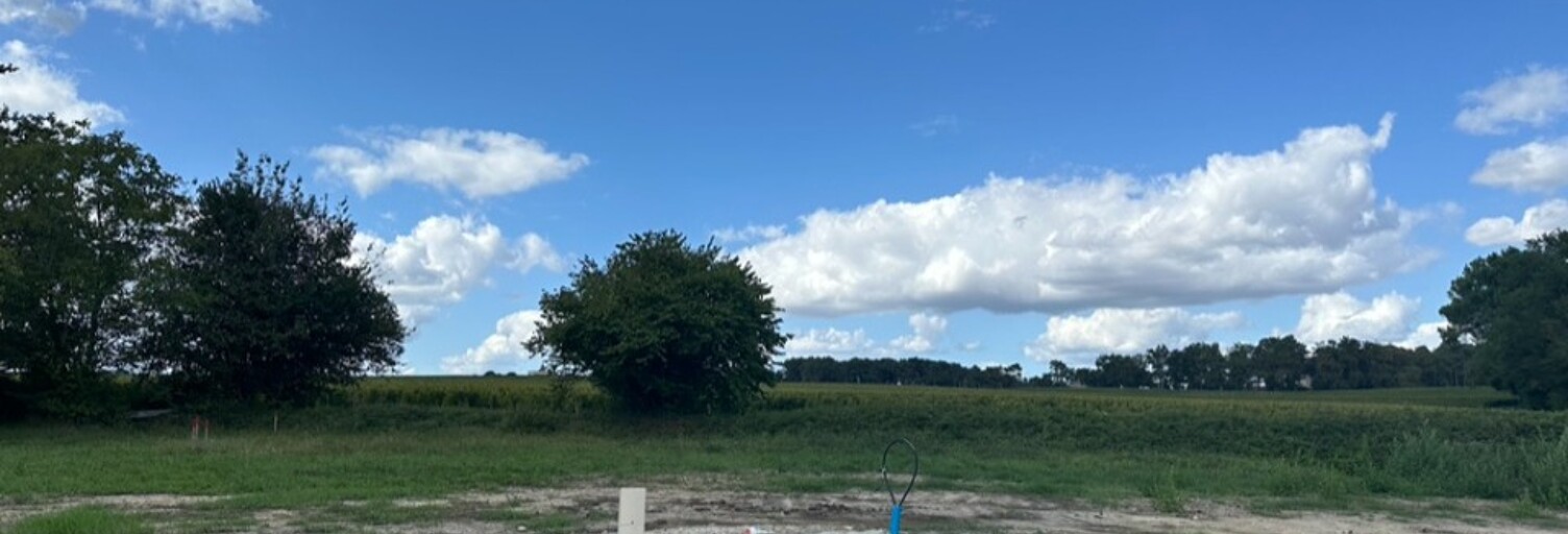 Terrain  300 m² à vendre à Castres-Gironde (33640)