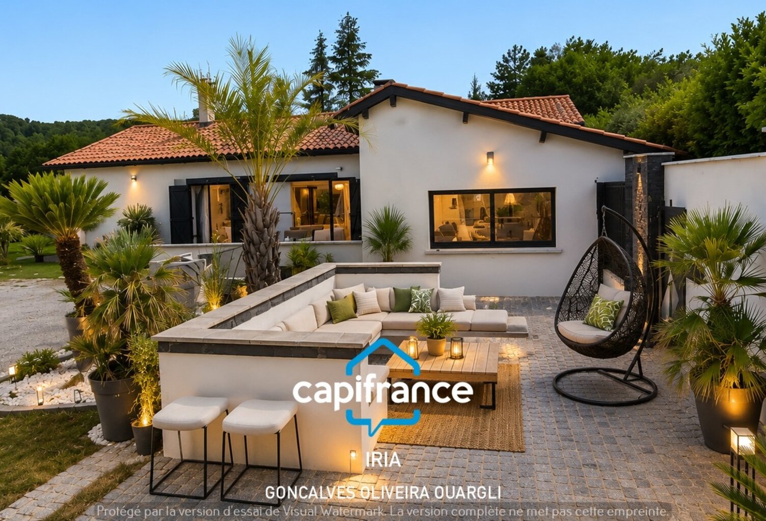 Villa contemporaine 150 m² - 4 chambres - 1 bureau - Garage 45m² - Grand terrain - VILLENEUVE SUR LOT — photo 1