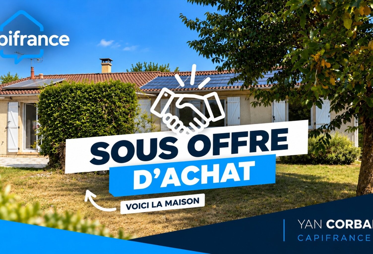 AUTERIVE – PLAIN-PIED FAMILIAL 110 m² – 4 CHAMBRES – 858 m² DE TERRAIN – VUE DÉGAGÉE & POTENTIEL — photo 1