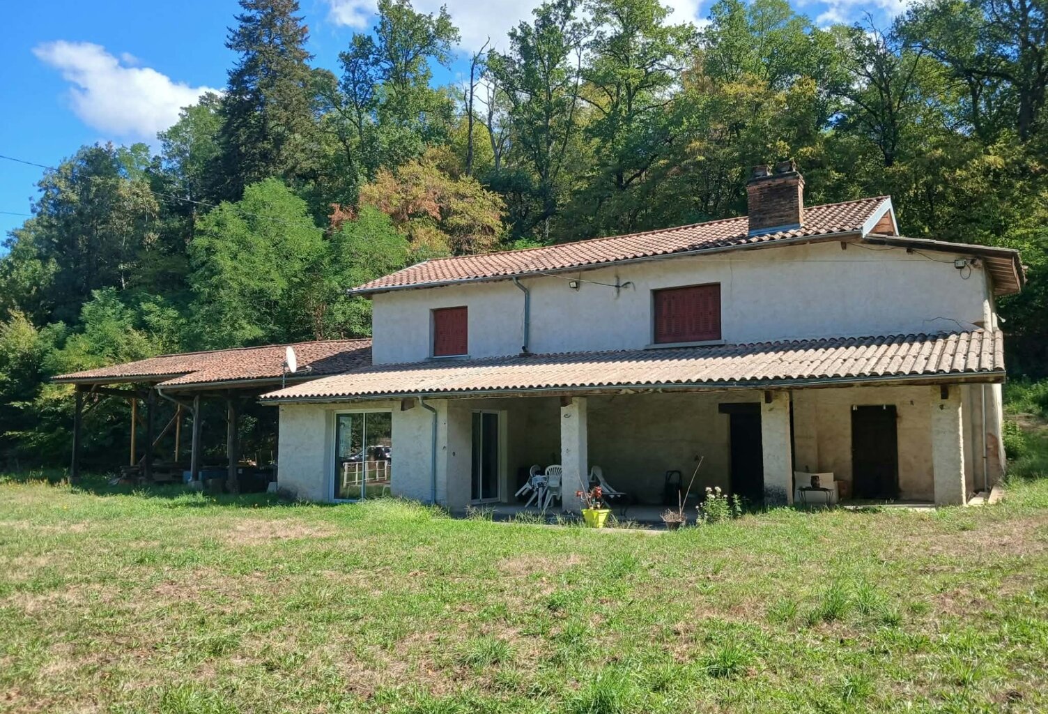 Fermette de caractère avec 3,6 hectares de terrain – Hameau de Sermentizon — photo 1