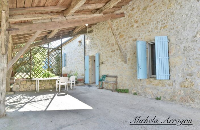 Maison en pierre de caractère avec dépendances et grange – Saint-Antoine-de-Ficalba (47) — photo 2