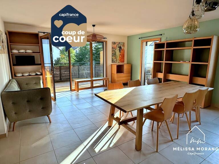 Appartement T4 de 86 m2 à NEYDENS (74), Terrasse, vue Jura et jet d'eau - Proche Genève, frontière suisse — photo 1