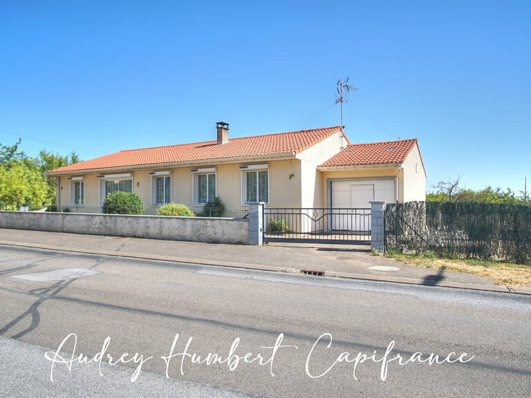 Maison à vendre VIAGER occupé SAINT MAURICE SOUS LES COTES (55) - plain-pied - grand séjour - 3 chambres - véranda - garages et jardin — photo 1