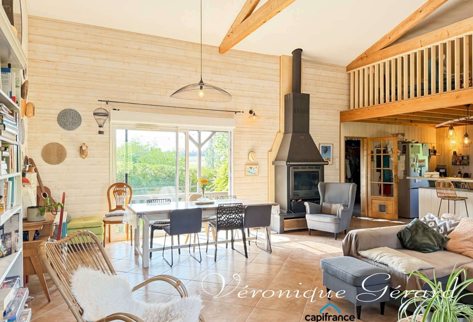 Maison de Plain-pied de 170 M2 en ossature bois, très lumineuse édifiée sur sous-sol — photo 1