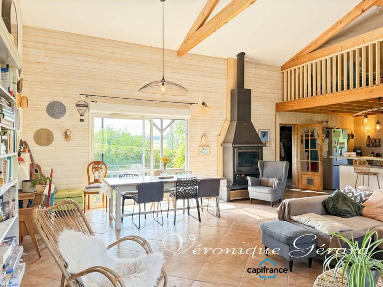 Maison de Plain-pied de 170 M2 en ossature bois, très lumineuse édifiée sur sous-sol — photo 1
