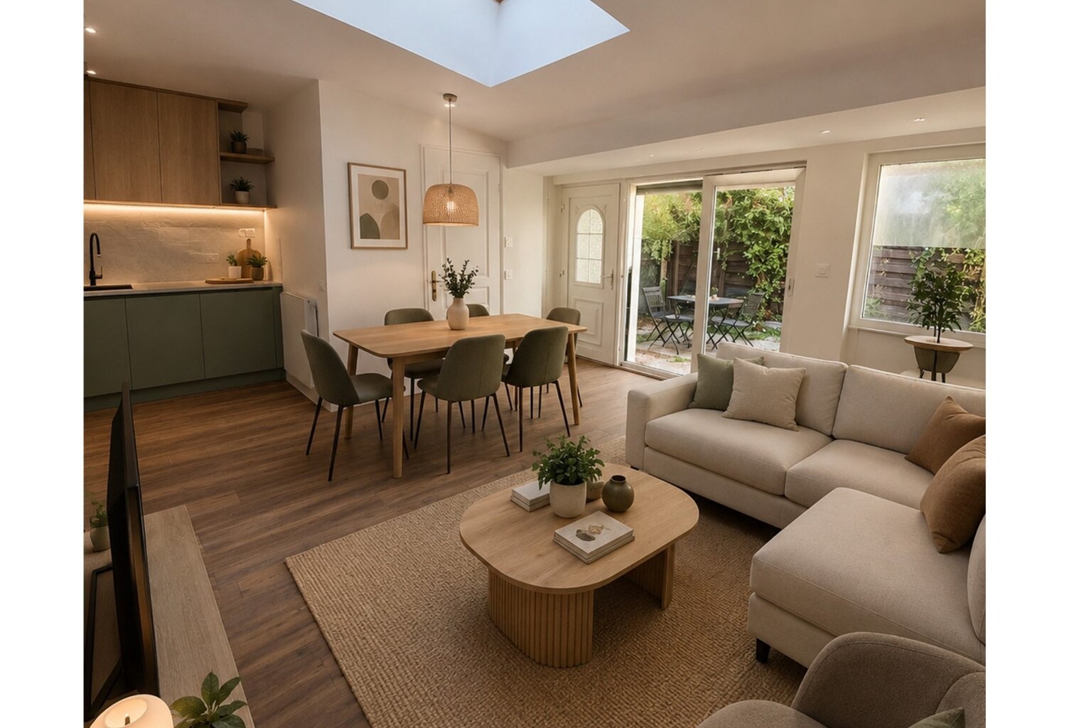 T2 esprit maison avec jardin-terrasse — photo 1