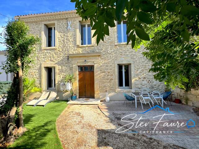 🔥 NOUVEAU PRIX – 309 000 € Maison de maître en pierre – 120 m² – 4 chambres – potentiel garage & piscine — photo du bien