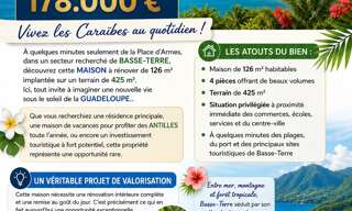 Maison 4 Pièces 126 m² à vendre à Basse-Terre (97100)