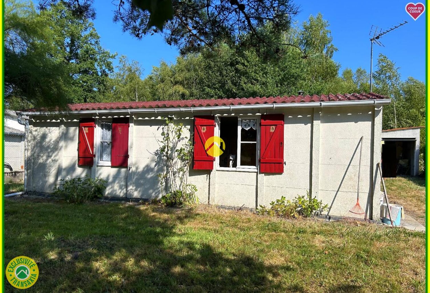 2 CHAMBRES TERRAIN 812M² — photo 1
