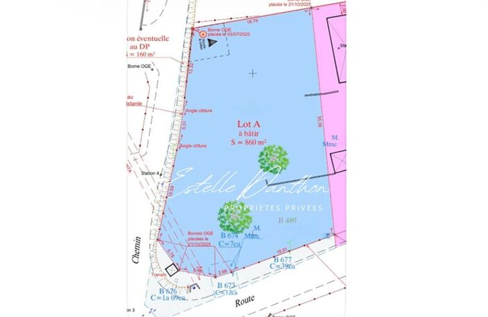 Terrain de 860 m2 libre constructeur à Doissin — photo 5