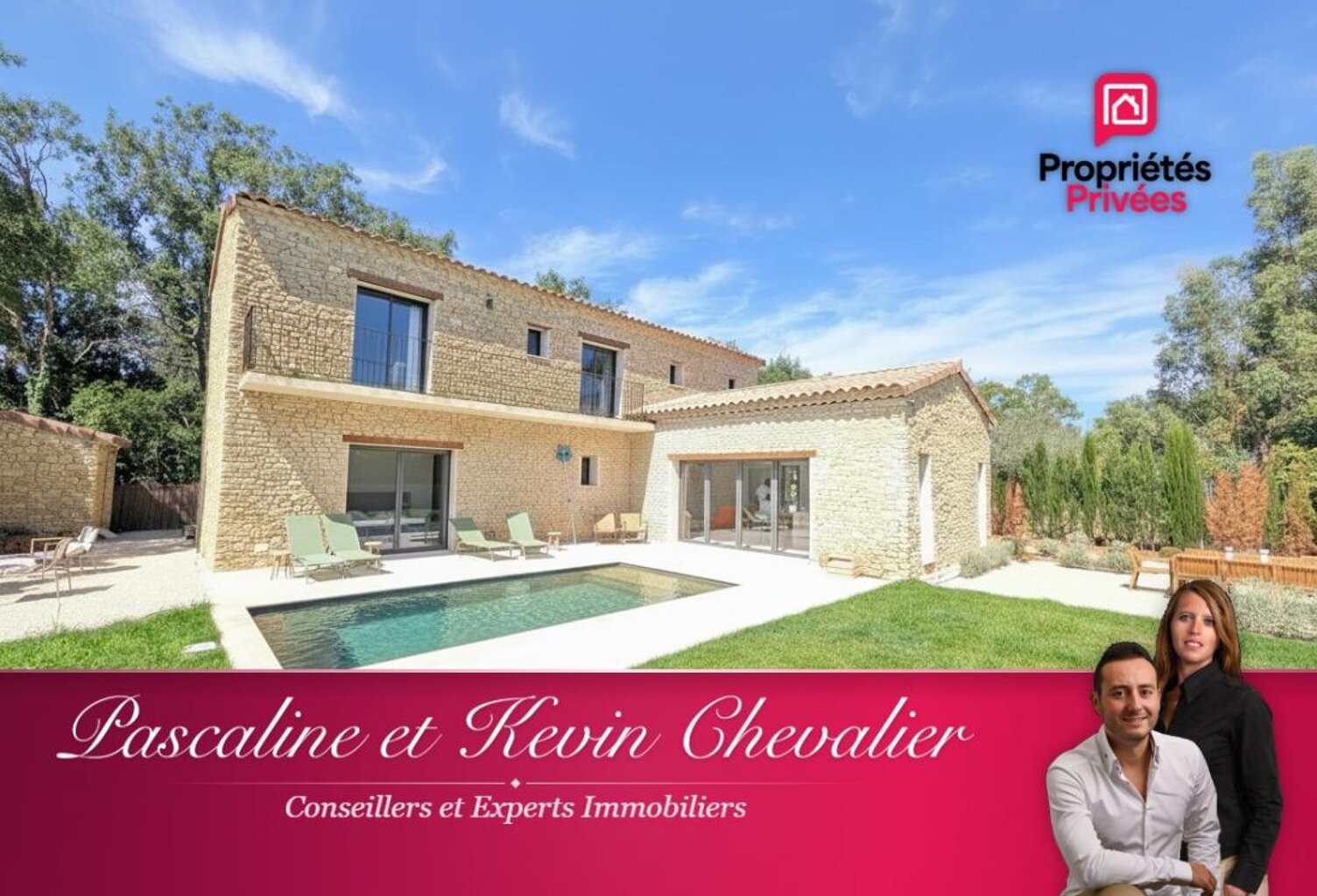 Gordes - Élégante maison contemporaine de 175 m² avec piscine — photo 1