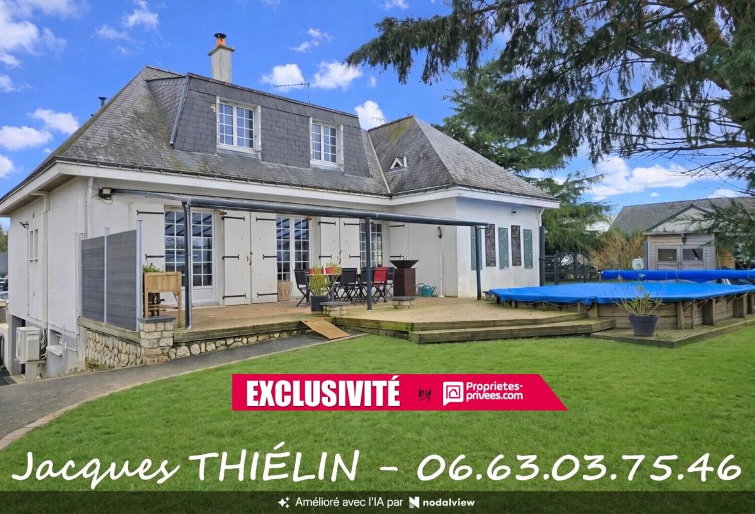 Maison familiale en hyper centre-ville de Longué — photo 1