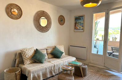 T2 meublé 36 m2, dernier étage, balcon, pkg - Carqueiranne — photo du bien