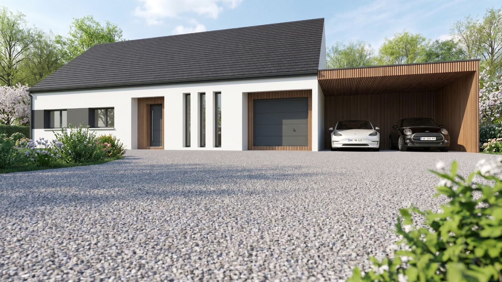 Combreux : maison familiale de 100 m² sur un terrain boisé de 2100 m² (RARE)