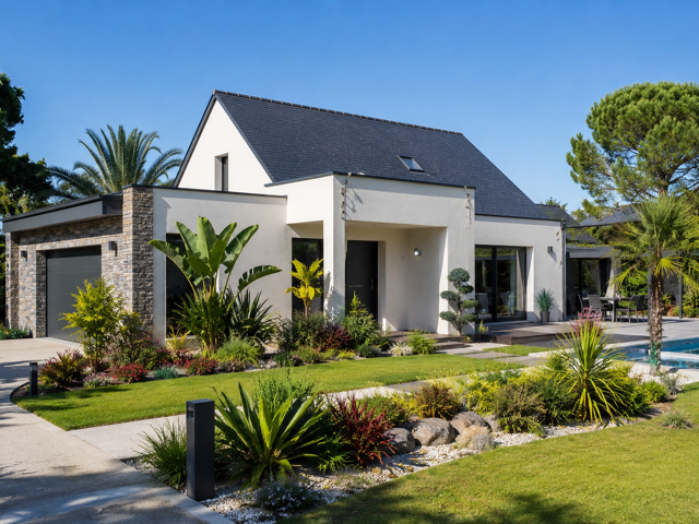Terrain constructible, libre de constructeur — photo du bien