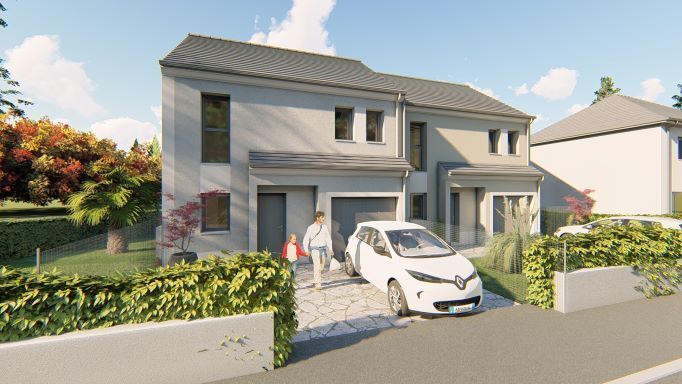 Maison 82 m² avec terrain à NANTEUIL-LES-MEAUX (77)