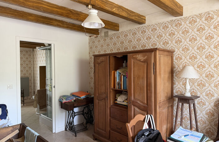 Razès maison en pierre avec grange et jardin — photo 5