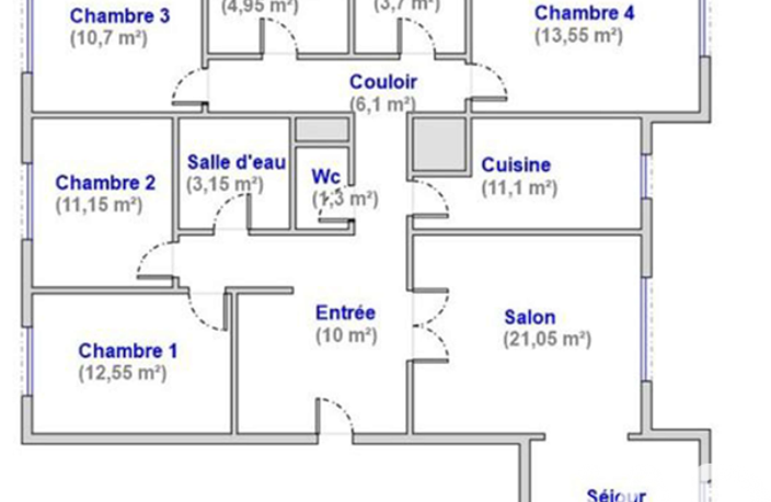 Vente Appartement 6 pièces — photo 2