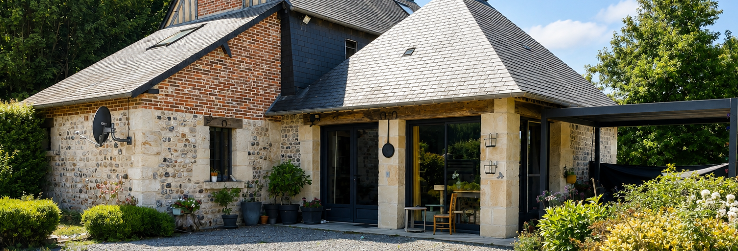 Maison 5 Pièces 135 m² à vendre à La Rivière-Saint-Sauveur (14600)