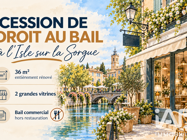 Vente Local commercial 36 m&sup2; — photo du bien