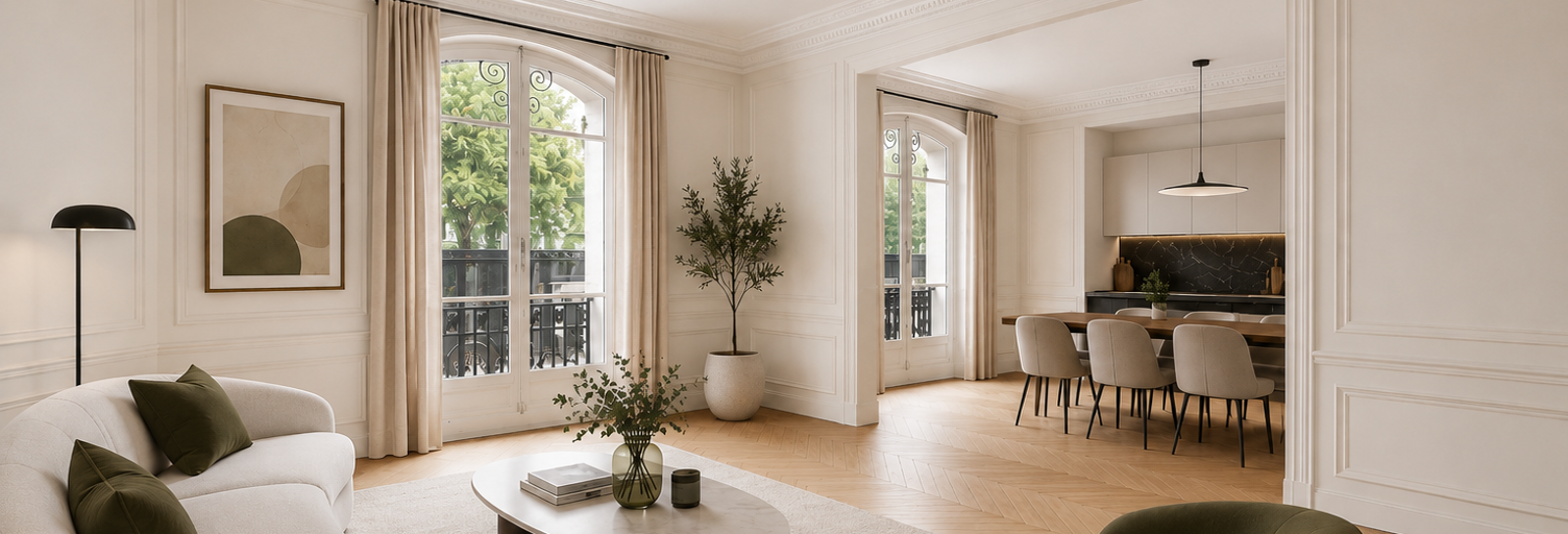 Appartement 4 Pièces 101 m² à vendre à Paris 16 (75016)