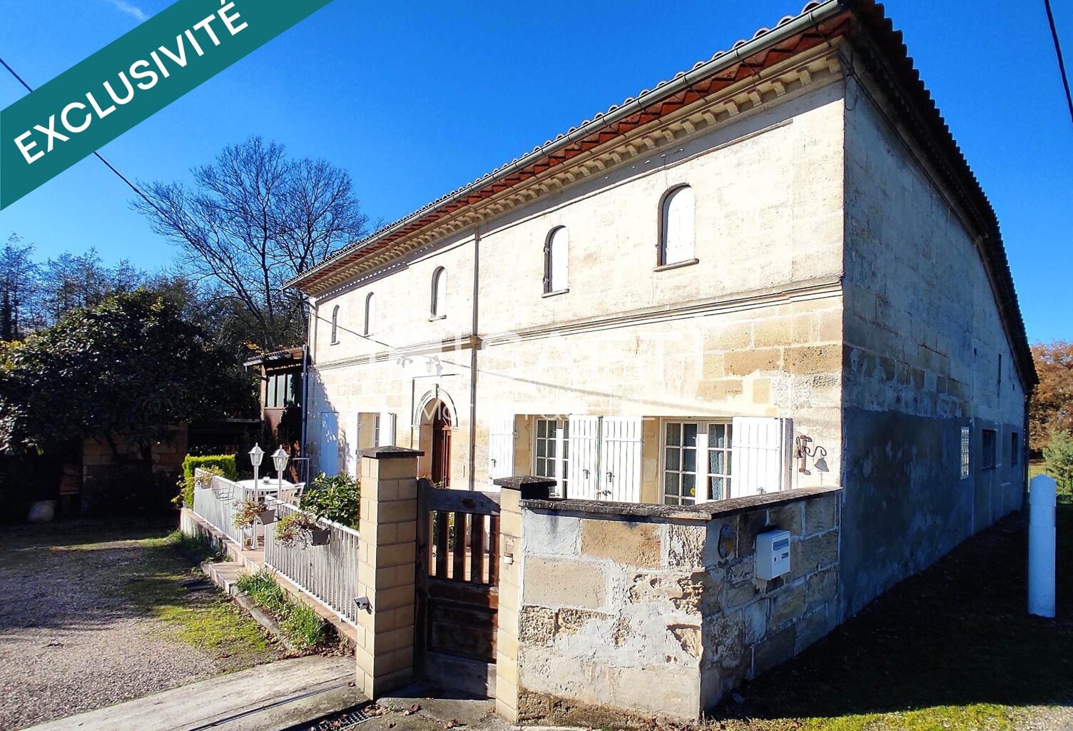 Maison en pierre proche des grands axes — photo 1