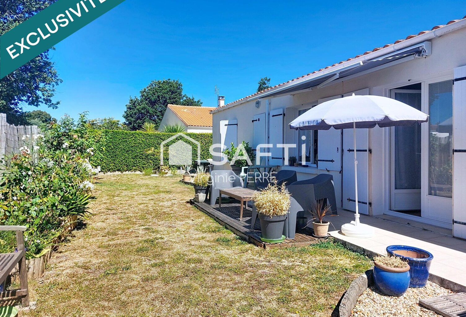 APPARTEMENT PLAIN-PIED AVEC JARDIN ET GARAGE- 64M2 - VENDU LOUE - ROYAN ( 17200 ) — photo 1