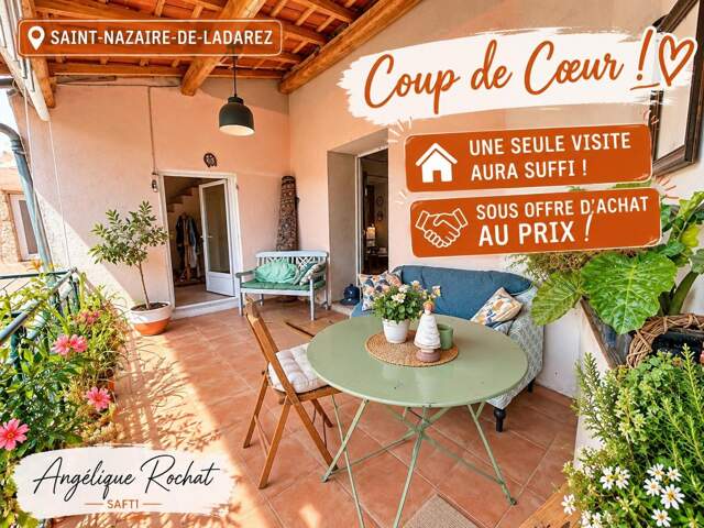 Maison de caractère149 m² Saint-Nazaire-de-Ladarez — photo du bien
