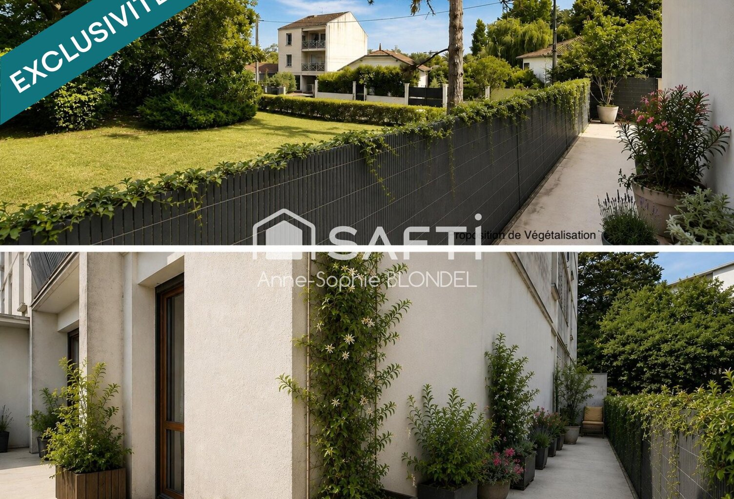 CAUDERAN Appartement 2 chambres avec balcon et parking — photo 1