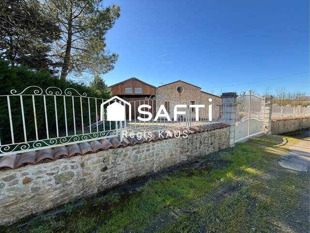 Maison en pierre 6 chambres terrain 4400 m2 — photo du bien