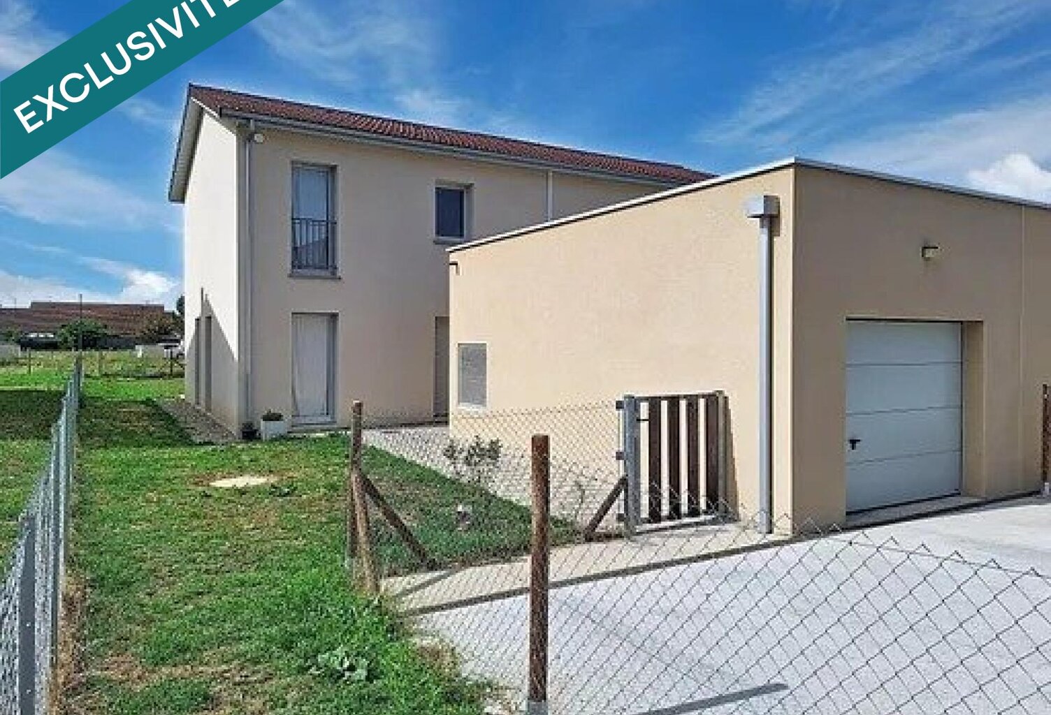Maison récente de 90 m2 avec 3 chambres, terrain et garage — photo 1