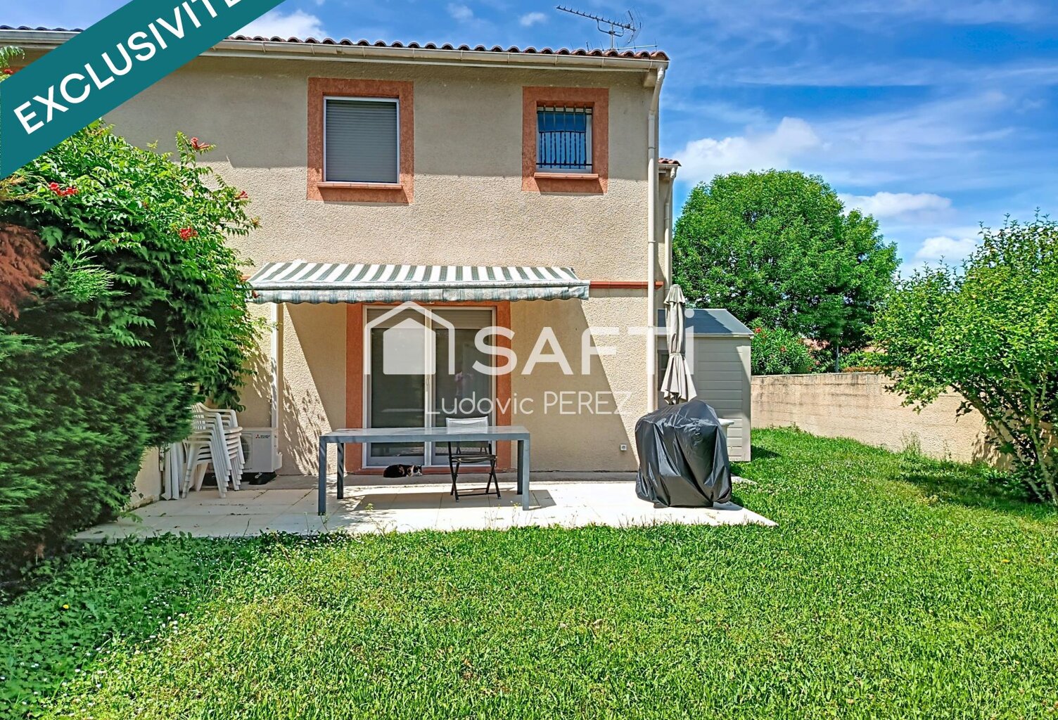 LAUNAGUET (31140) - Maison T4 78m² avec jardin + garage. — photo 1