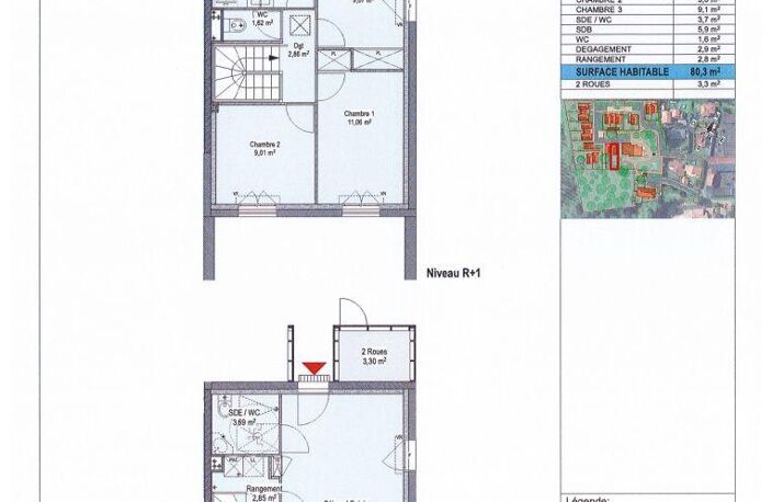 Vente Maison/villa 4 pièces — photo 3
