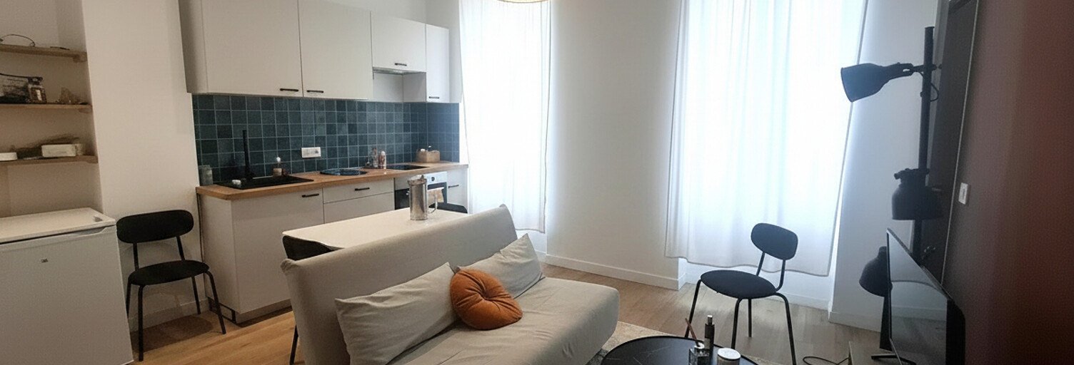 Appartement 2 Pièces 29 m² à louer à Marseille 4 (13004)