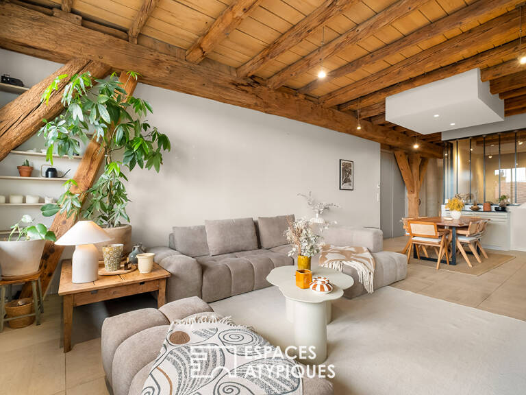 Rénovation contemporaine au sein d'un ancien bâtiment industriel — photo 1
