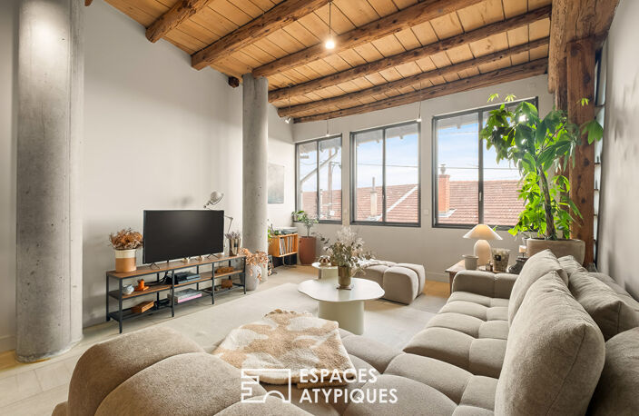 Rénovation contemporaine au sein d'un ancien bâtiment industriel — photo 4