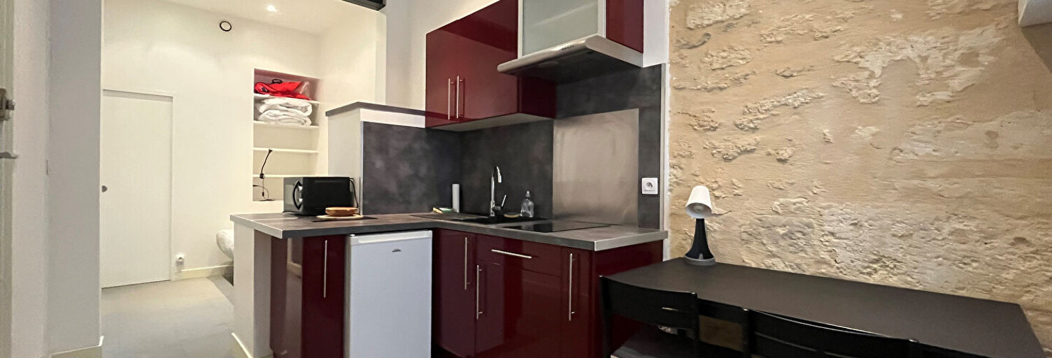 Appartement 1 Pièce 16 m² à louer à Bordeaux (33000)