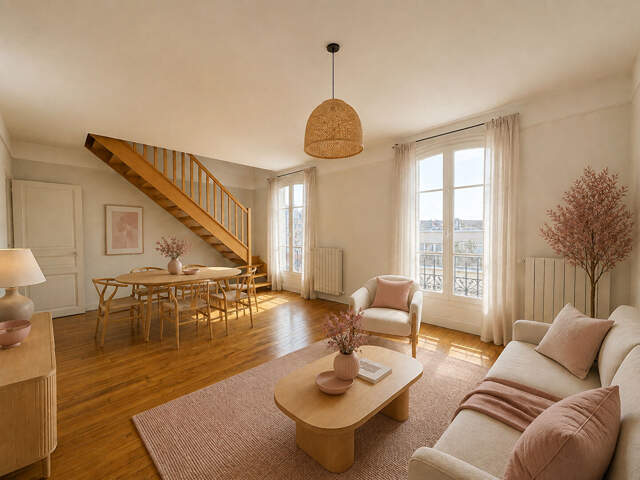 ASNIÈRES DUPLEX  DE 145 M² AU SOL À MODERNISER — photo du bien