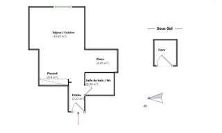 Appartement 1 Pièce 25 m² à vendre à Montmorency (95160)