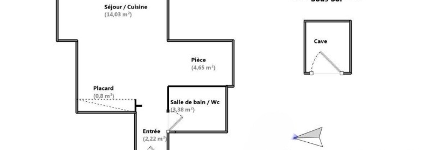 Appartement 1 Pièce 25 m² à vendre à Montmorency (95160)