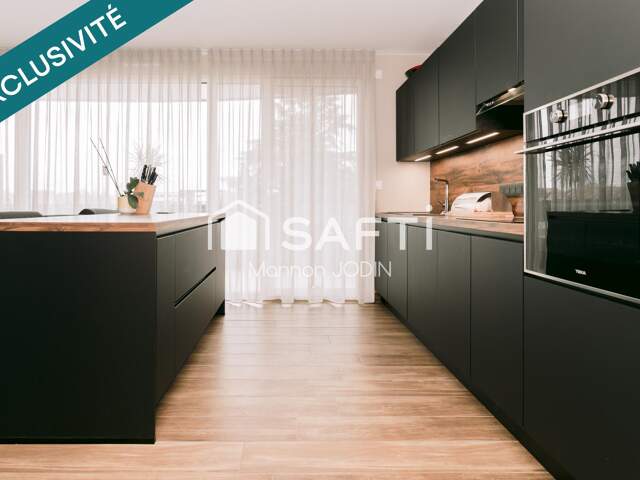 SUPERBE F3 RÉCENT AVEC BALCON & PARKING À TERVILLE — photo du bien