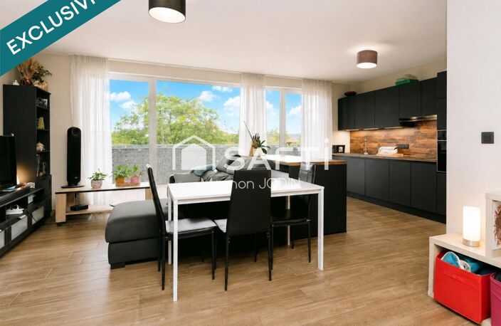 SUPERBE F3 RÉCENT AVEC BALCON & PARKING À TERVILLE — photo 4