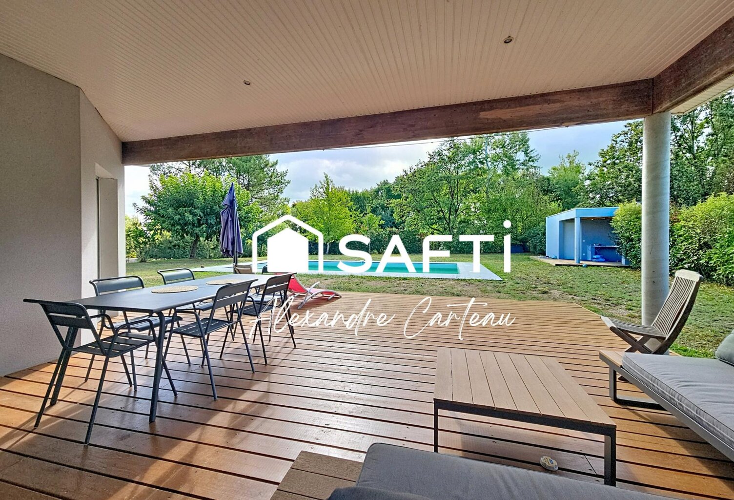 Maison 173 m² 4 chambres, piscine, grand terrain — photo 1