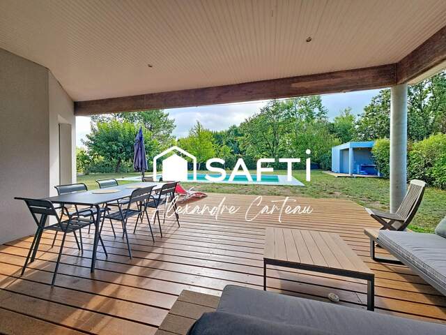 Maison 173 m² 4 chambres, piscine, grand terrain — photo du bien