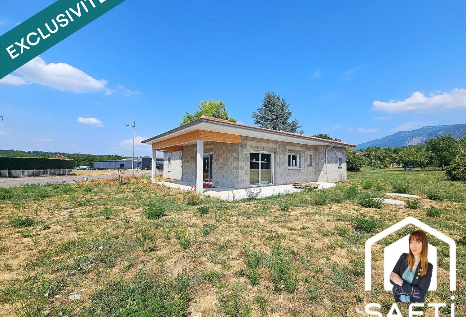Maison neuve de 111 m² à terminer  Terrain de 1 210 m² — photo 1