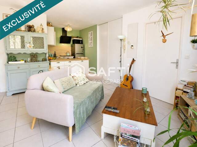 BEL APPARTEMENT T2 AVEC BALCON SUR ESPACE VERT — photo du bien