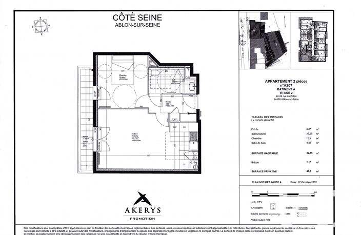 Vente Appartement 2 pièces — photo 2