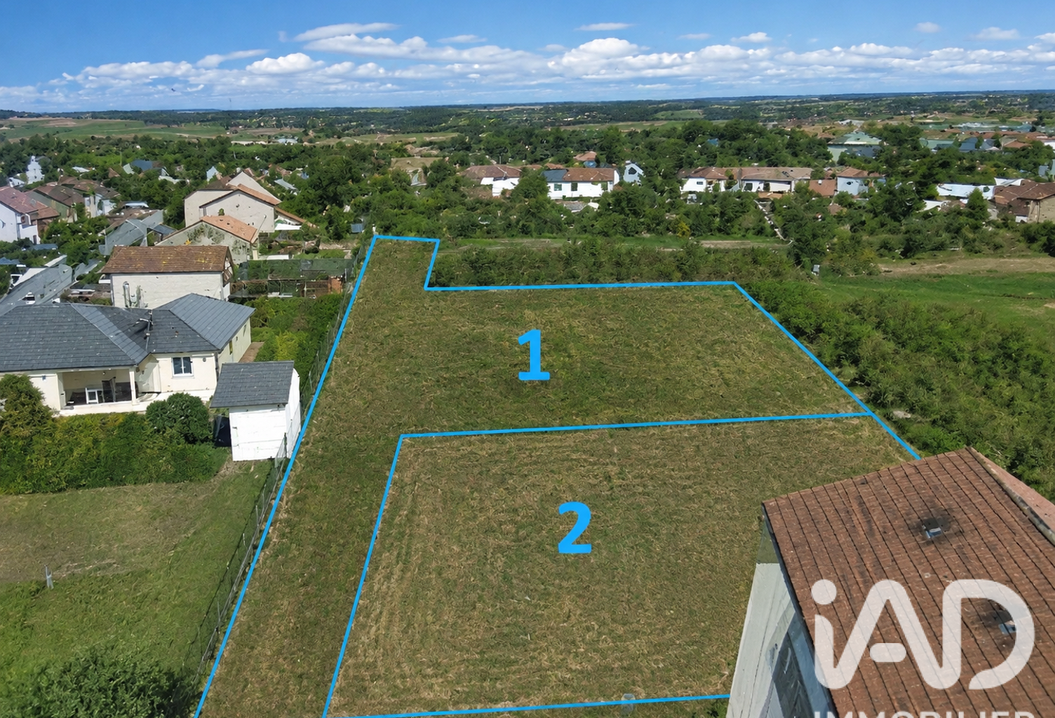 Vente Terrain à bâtir 1 740 m&sup2; — photo 1