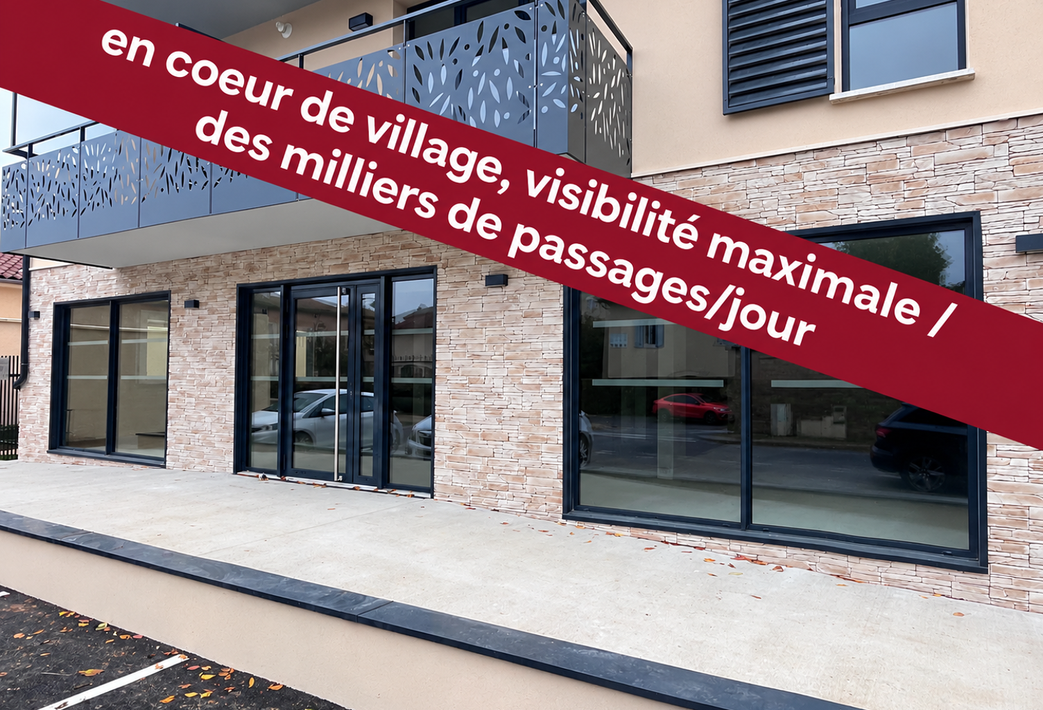 LOCAL COMMERCIAL DE 116m2 - NEUF — photo 1